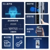 Facial recognition fingerprint lock, home security door, video password lock, electronic lock, smart door lock, fingerprint lock manufacturer Specification image